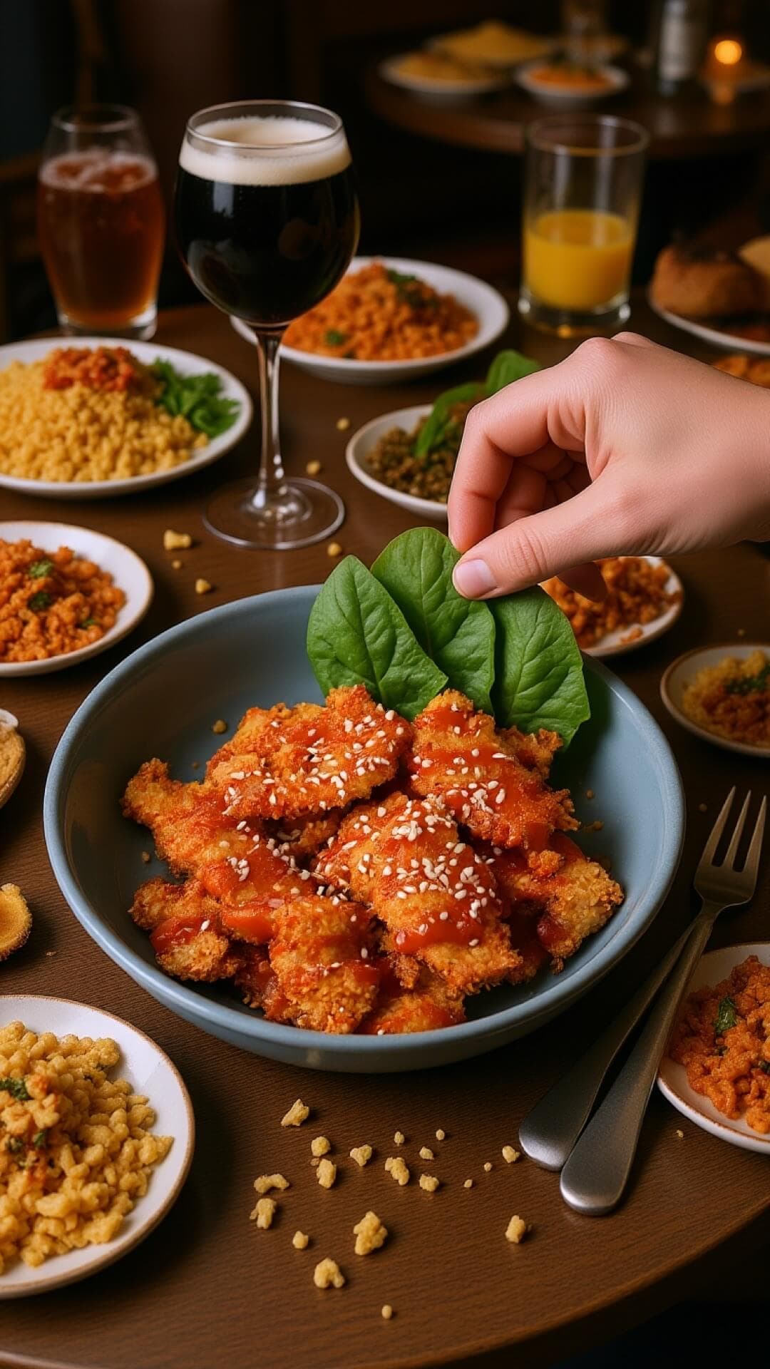 paparazzi feast - TikTok & Reels Viral Vertical Food Styling